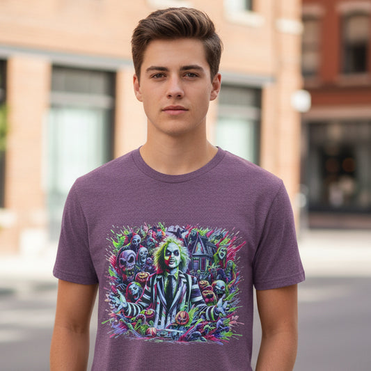 Halloween Character funny fall holiday graphic shirt