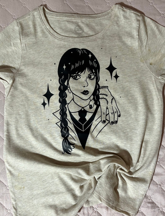 Wednesday funny fall Halloween graphic shirt