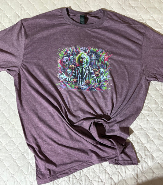 Halloween Character funny fall holiday graphic shirt