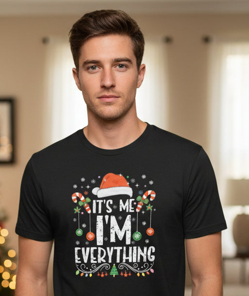 Everything I Want for Christmas couples matching tee shirt set holiday bundle